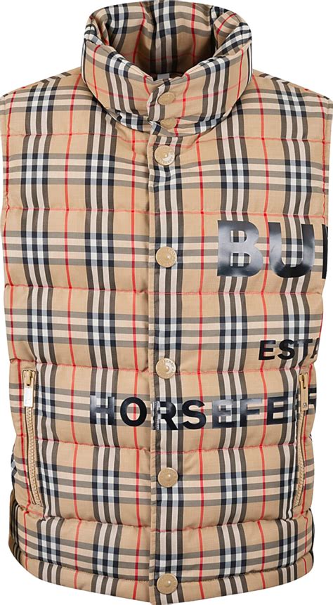 burberry vest dames|burberry puffer vest men.